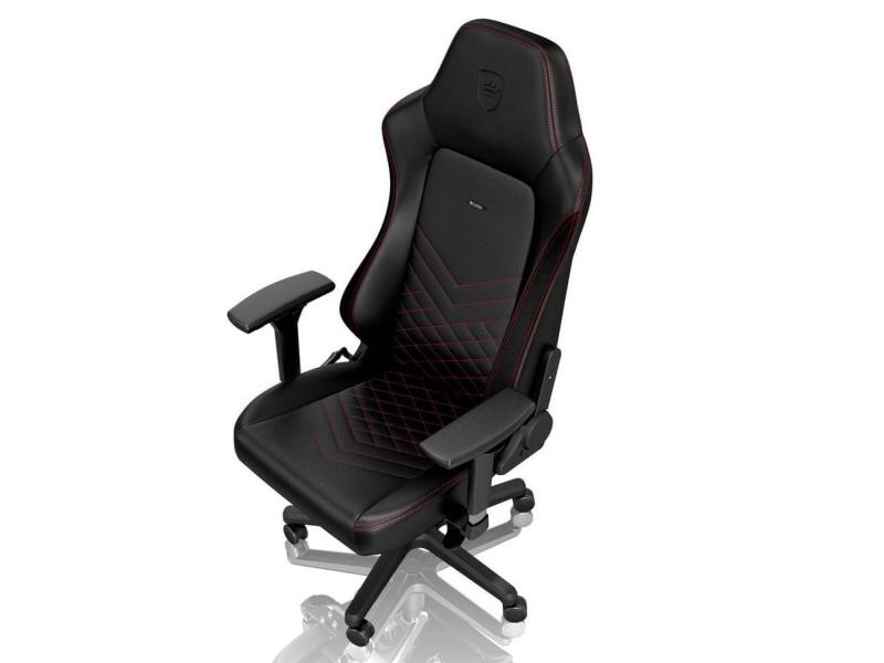 noblechairs Gaming-Stuhl HERO Schwarz/Rot Ergonomischer Gaming-Stuhl