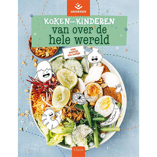 Uitgeverij clavis koken met kinderen van over de hele wereld