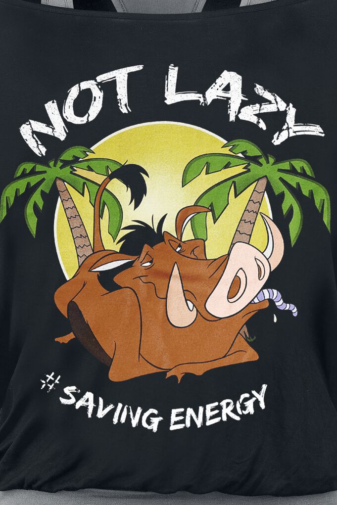 Not Lazy | Le Roi Lion T-Shirt Manches courtes