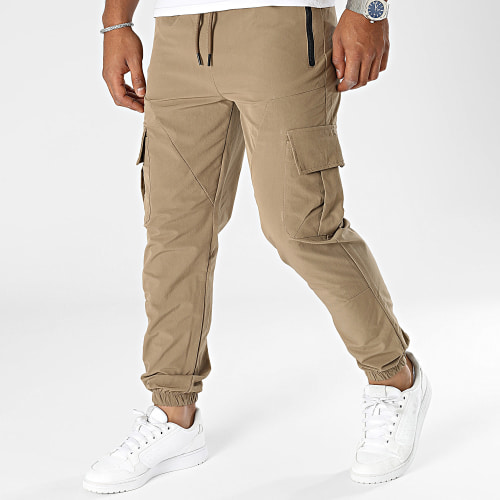 Pantalon Jogging Beige Foncé