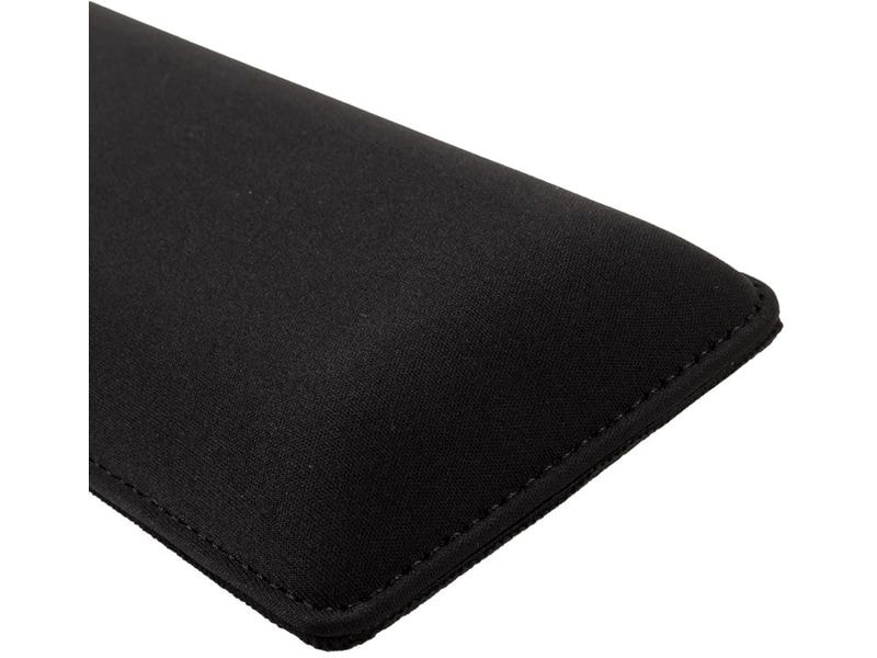 PC Gaming Race Handballenauflage Glorious Stealth Schwarz Schwarze Handgelenkunterlage mit Stoff-Oberfläche
