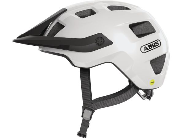 Abus MoTrip Mips Cykelhjelm, Shiny White