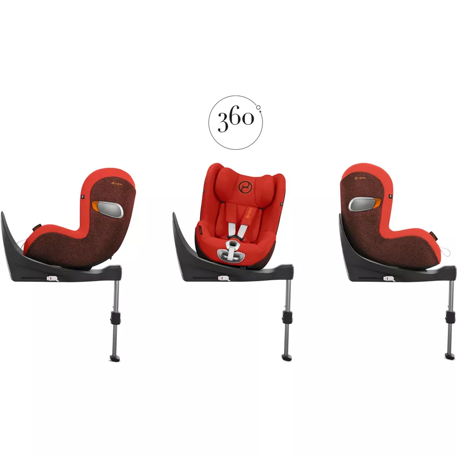 cybex PLATINUM Kindersitz Sirona Zi i-Size Deep Black