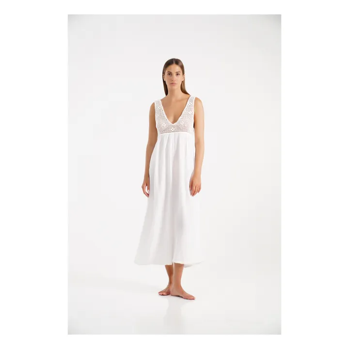 She Made Me Robe Shanti Crochet | Ivoire