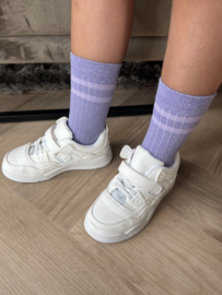 Little glitter socks - Purple