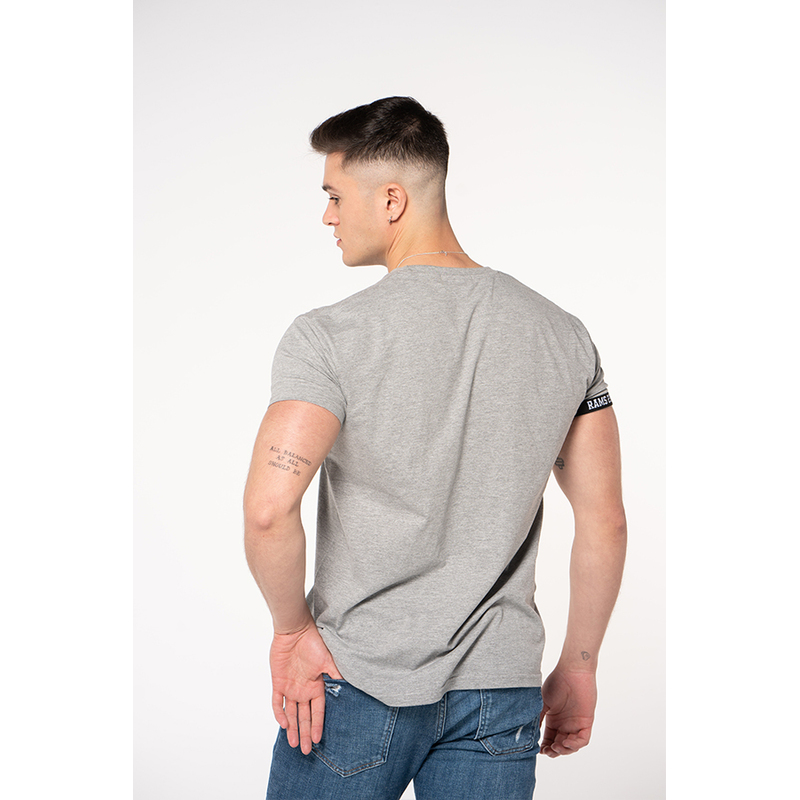 Camiseta Manga Corta Detalle Cinta Rams 23
