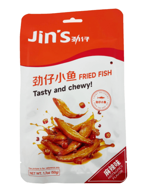 Jin Zai Gefrituurde Vis (Heet & Pittig) 50g