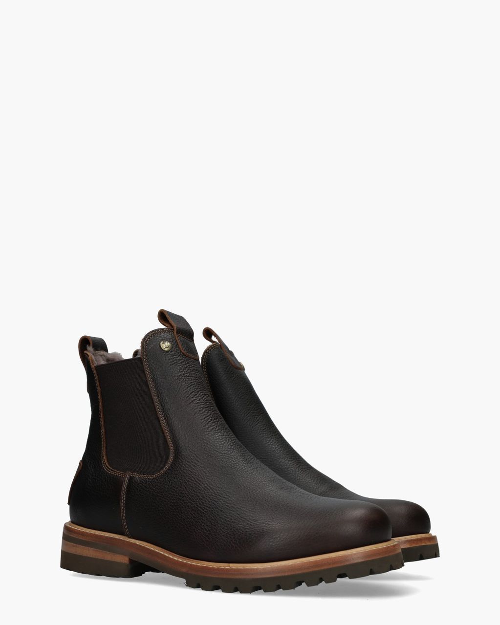 Panama Jack Elvin Igloo C13 Donkerbruin Heren Chelseaboots