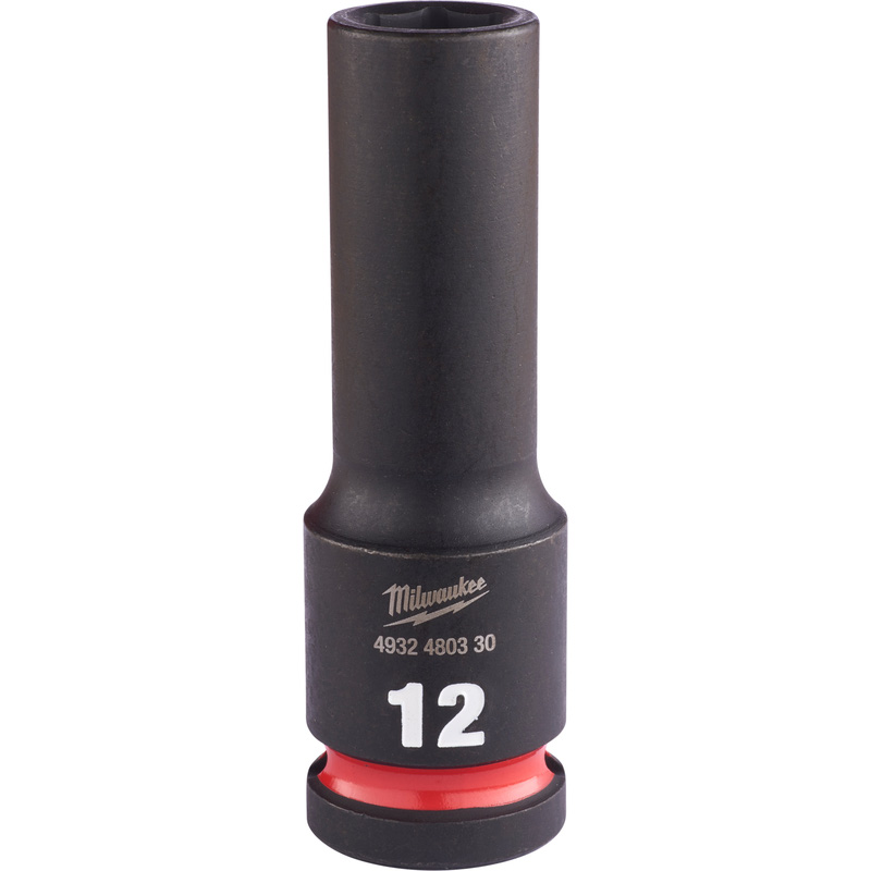 Milwaukee slagdop Shockwave 1/2 lang 12mm