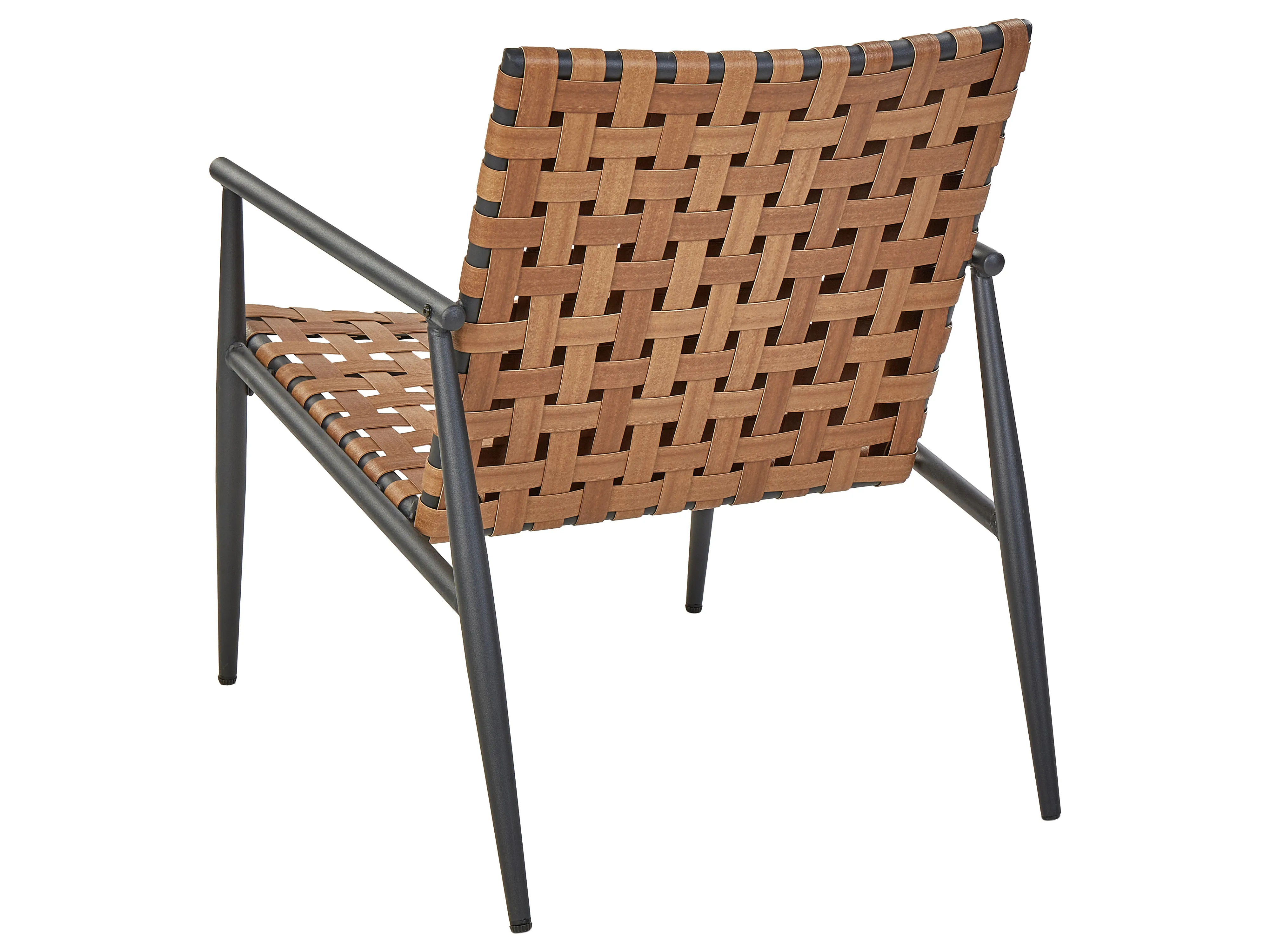 Bistroset ZIRIA PE rotan Bruin