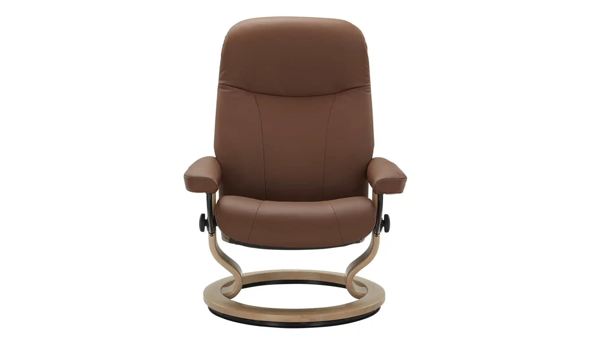 Stressless Relaxsessel mit Hocker aus Echtleder Garda M