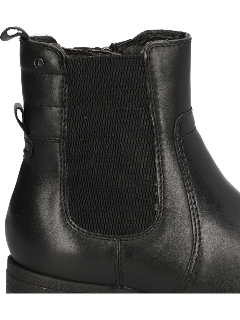 Glattleder Chelsea Boot