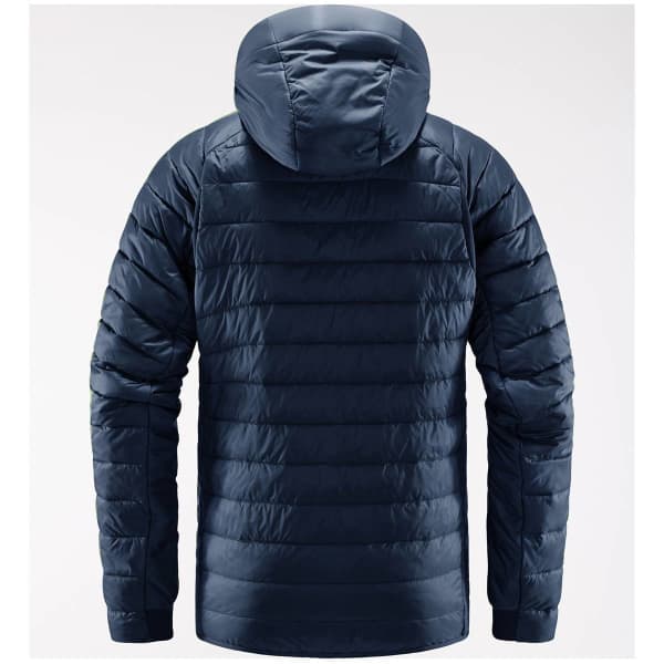 Doudoune randonnée HAGLÖFS SPIRE MIMIC HOOD MEN TARN BLUE SOLID