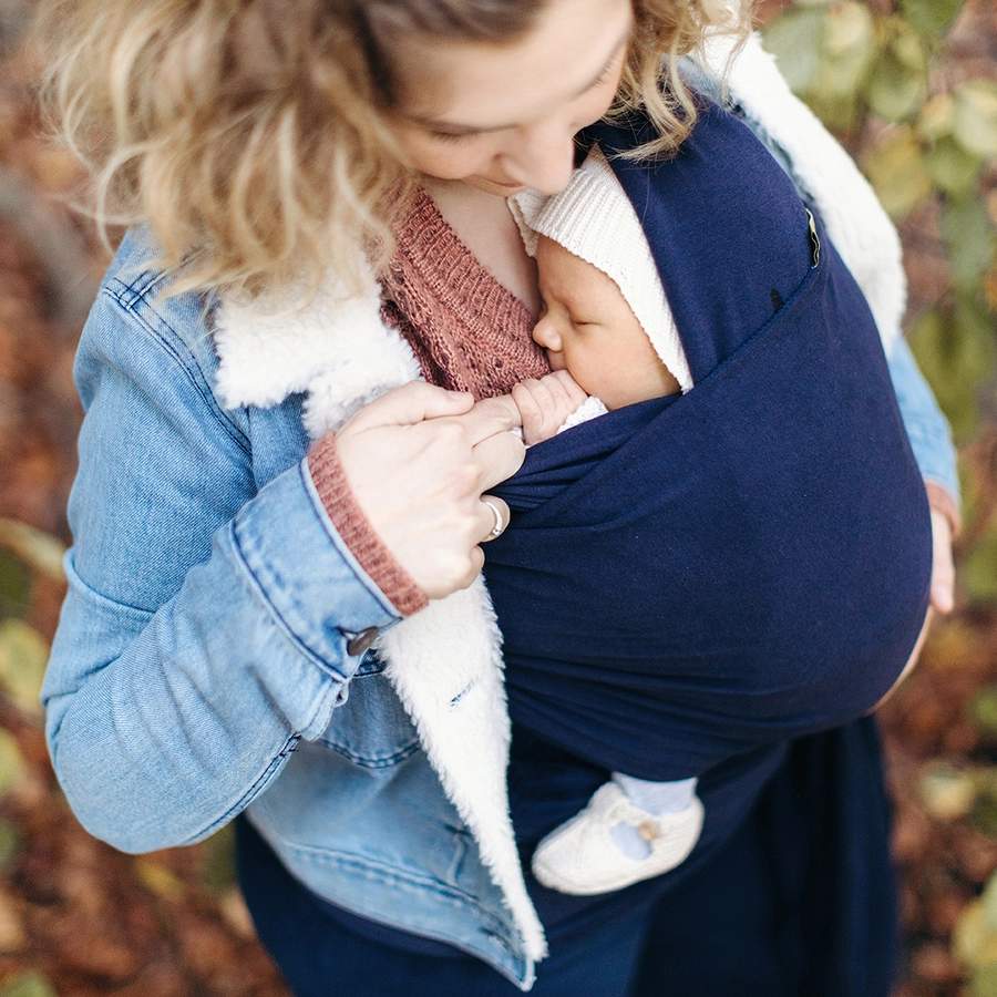 boba® Baby Tragetuch Navy Blue