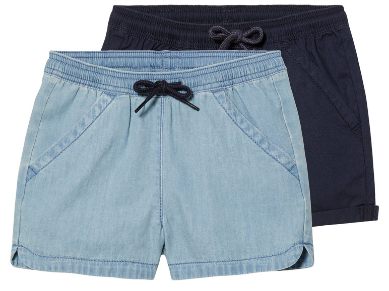 2 meisjes shorts