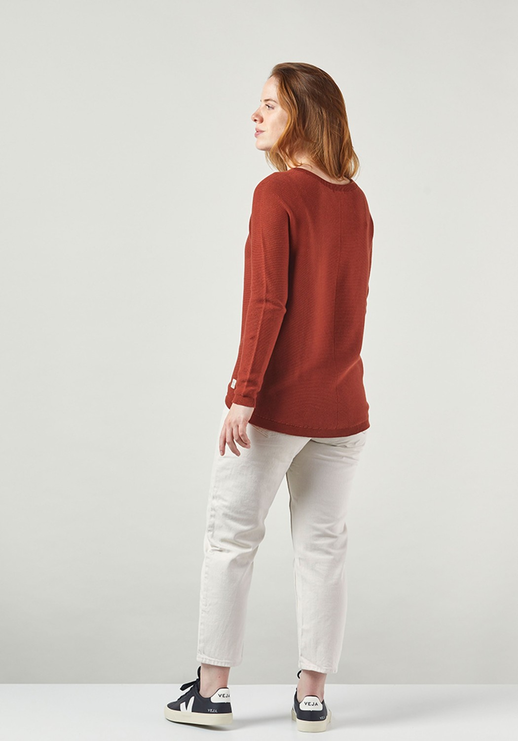WE ARE ZRCL Damen-Strickpullover Lina Swiss Edition Rost