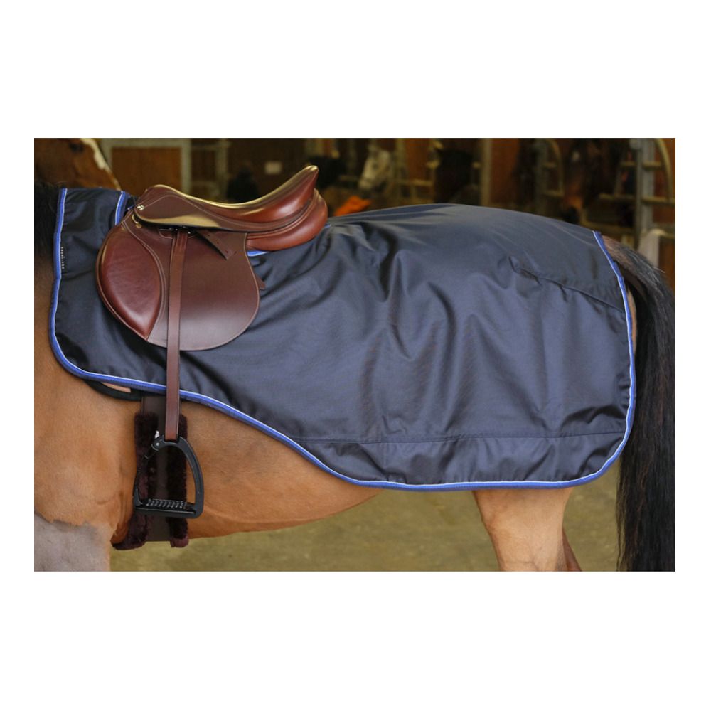 Equitheme TYREX 1680D - Couvre-reins marine