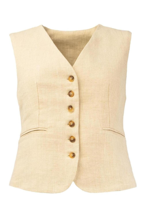 I-coni-K beige dames gilet