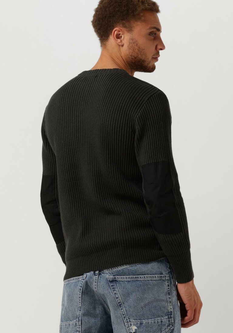 G-STAR RAW grijze g-star raw trui army r knit