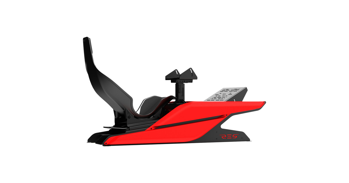 Res-TechX1 Cockpit racing simulator  (Zwart/rood)