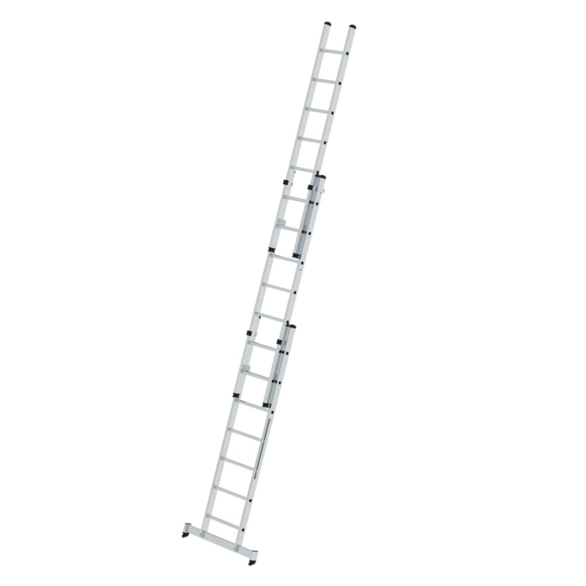 PROREGAL Multifunctionele Ladder, 3-delig met Dwarsbalk, 3 x 7 Sporten