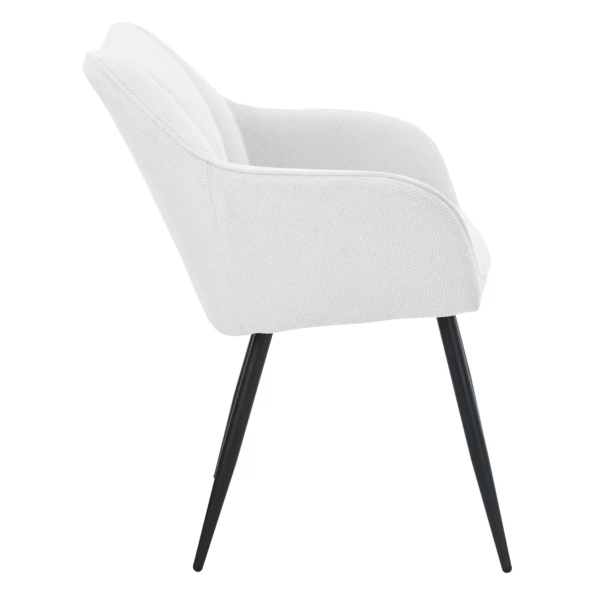 Stuhl Caro II beige,schwarz