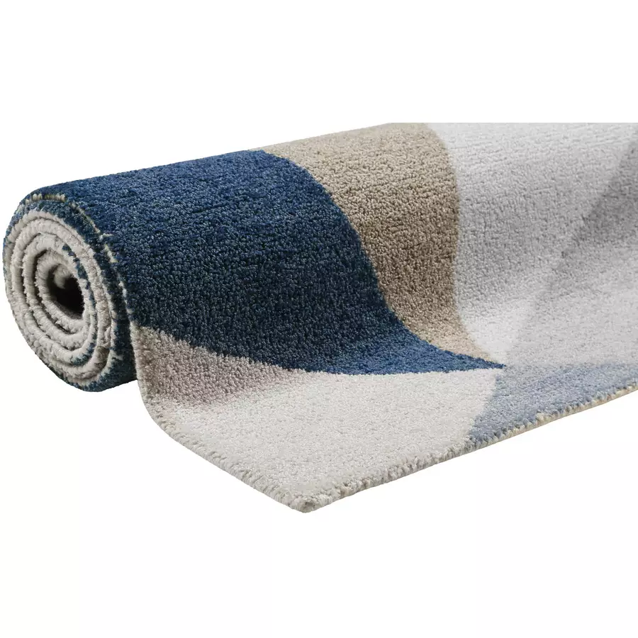 Wecon home Kurzflorteppich Next Time 2.0 blau