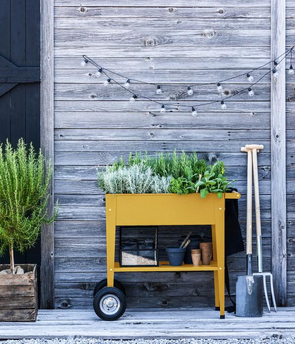 Herstera Stahl-Hochbeet Urban, ca. B85/H80/T50