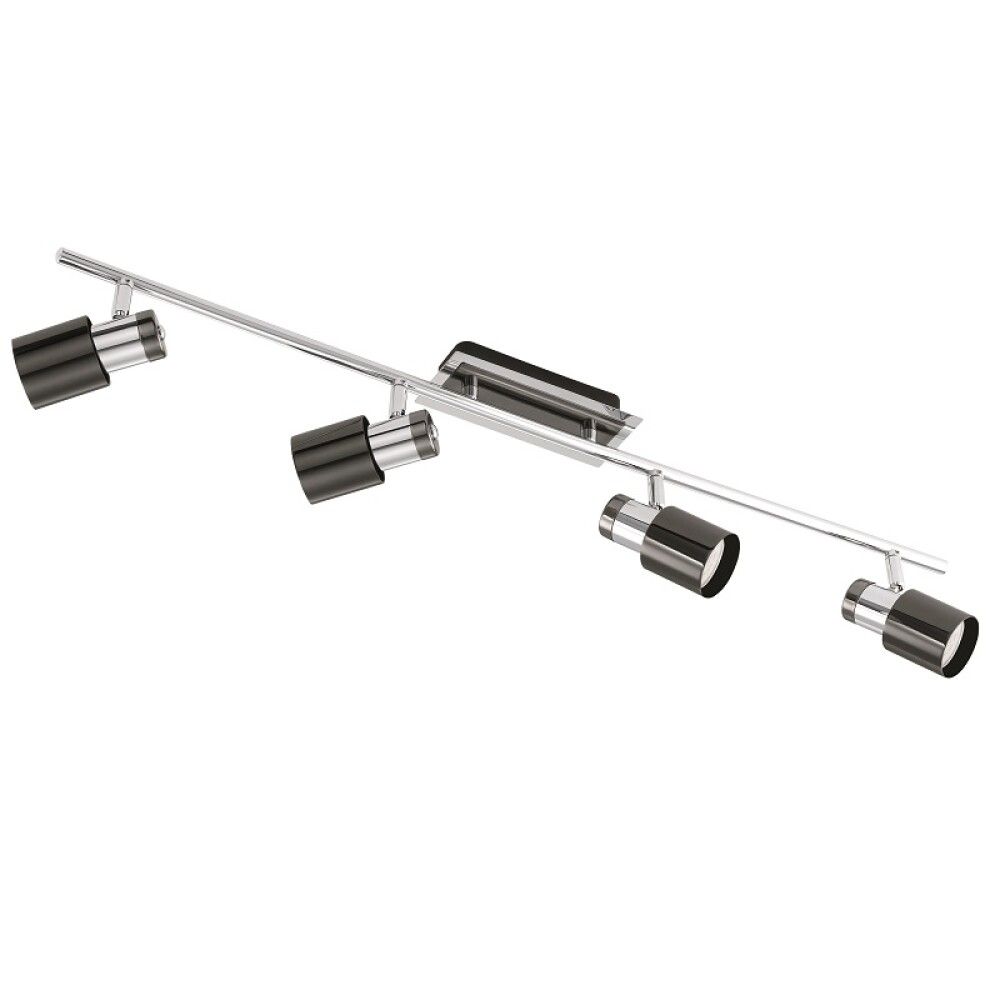 SPOTSKINNE EGLO DAVIDA LED KROM/SVART