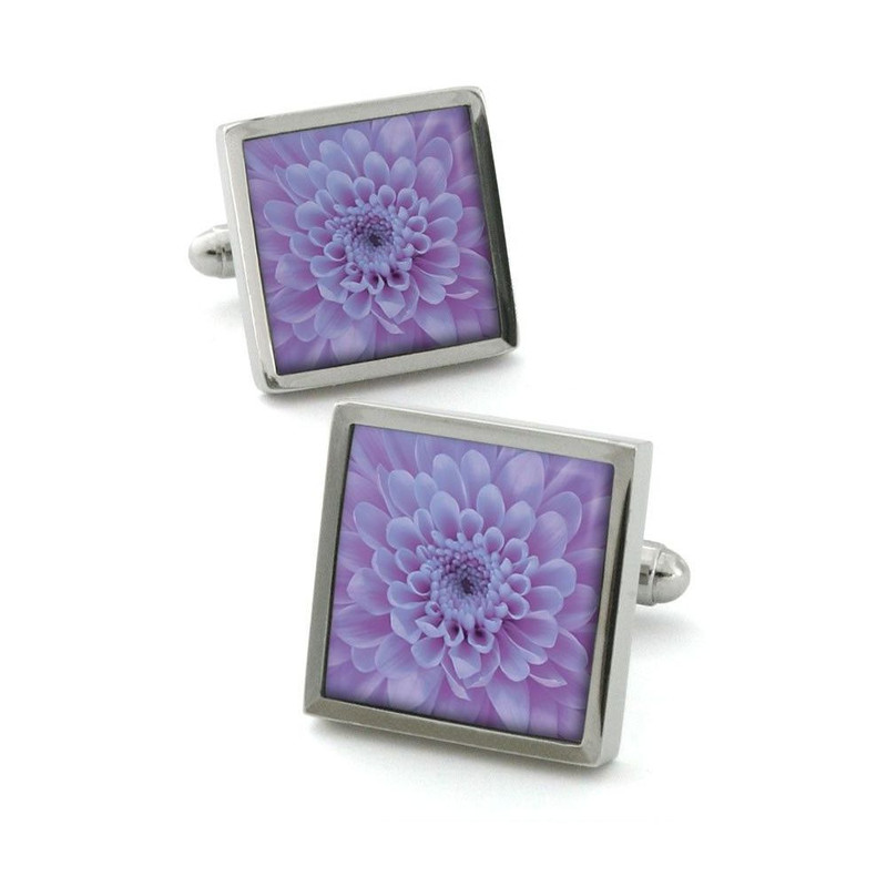 Boutons de manchette, Chrysanthemum Lilas