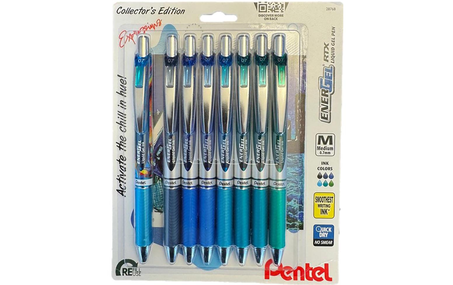 Gelschreiber Chill 0.7 mm, Mehrfarbig, 8 StückEnerGel Xm Set