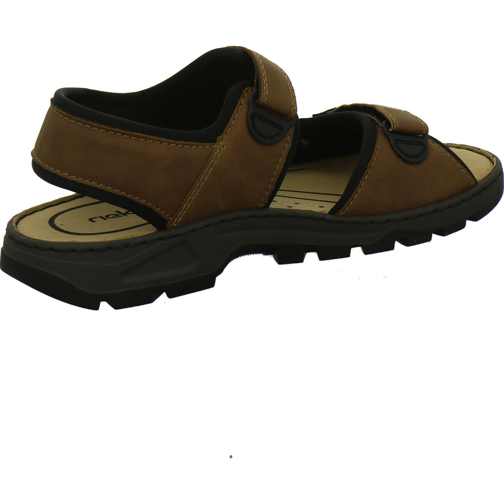 Rieker Sandalen Herren Dunkelbraun