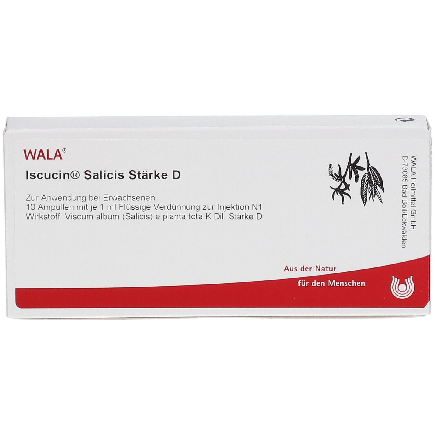 WALA® Iscucin Salicis Staerke D Amp.