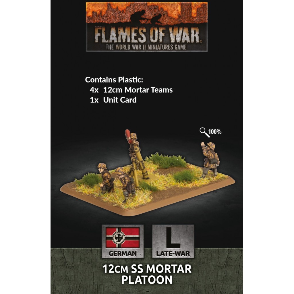 Flames of War - 12cm SS Mortar Platoon