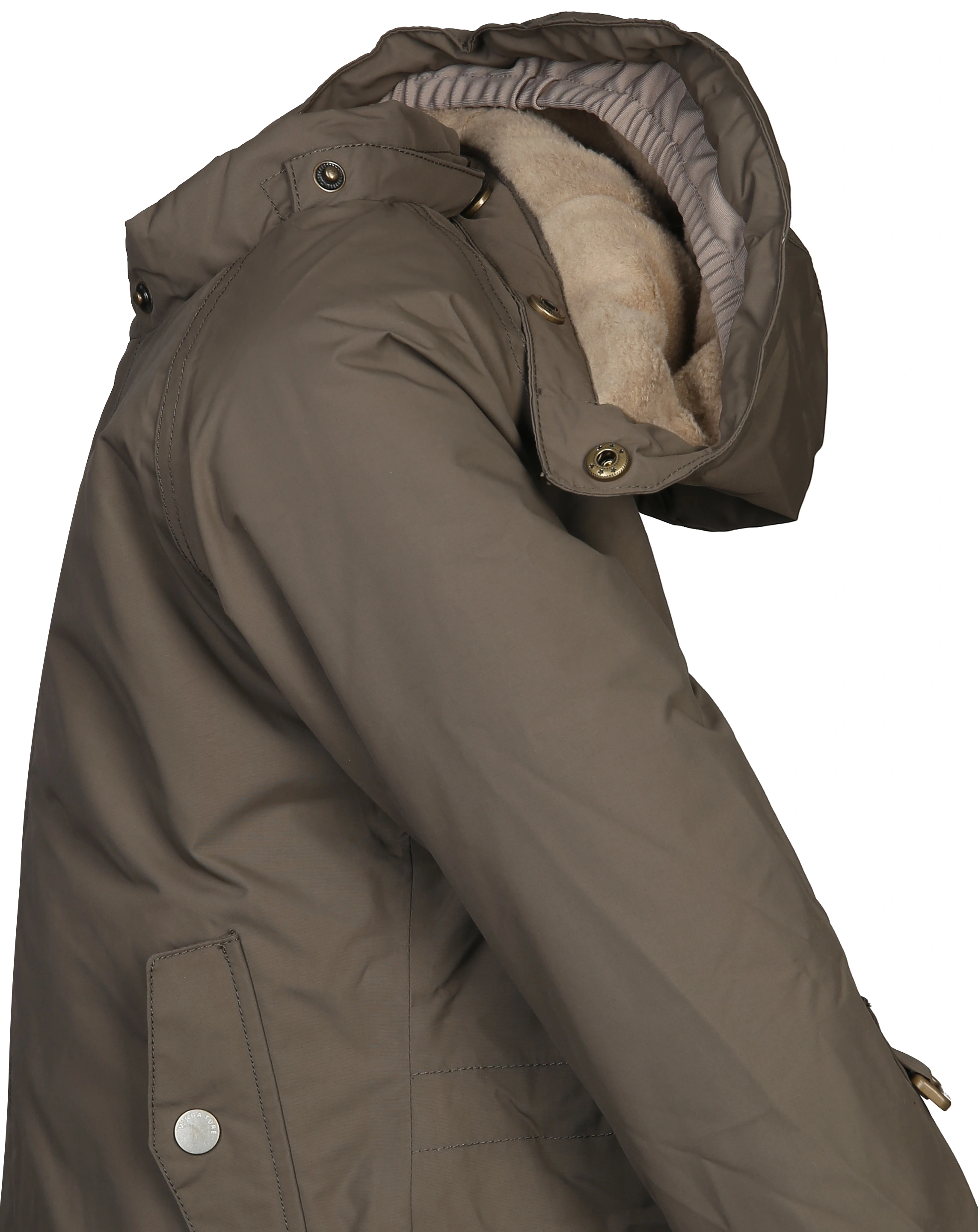 Winterjacke MATWALLY in morel grey