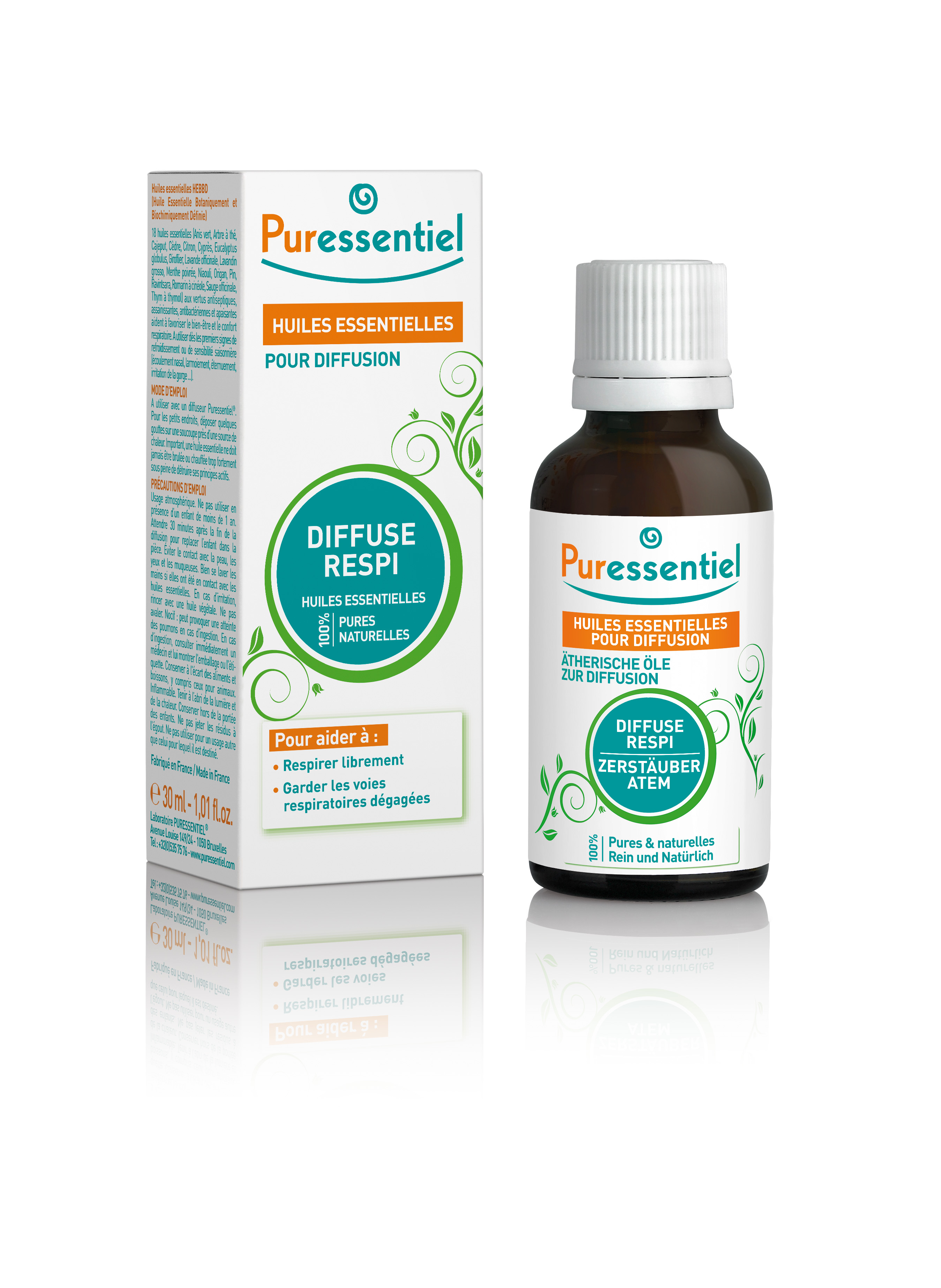 Puressentiel Duftmischung Atemfrei Äth/Öl ätherische Öle zur Diffusion 30 ml
