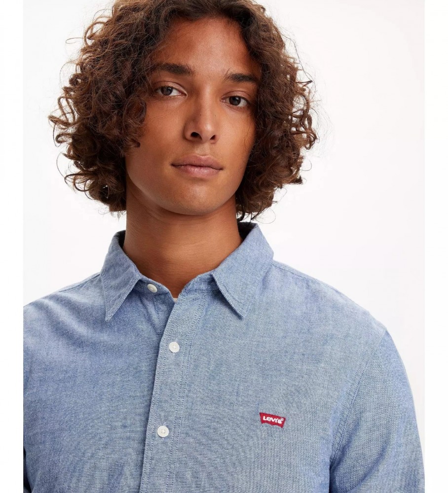 Levi's Camisa Slim Fit Battery De Housemark azul