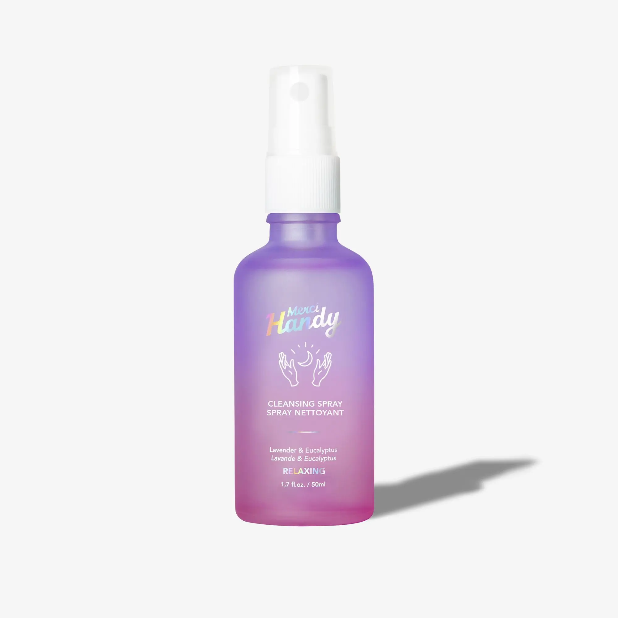 Merci Handy - Spray Nettoyant Relaxant Lavande et Eucalyptus- Mains