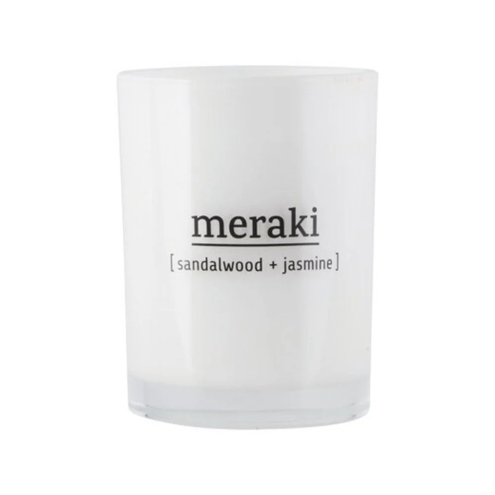 Meraki  Duftlys - Sandalwood & jasmine
