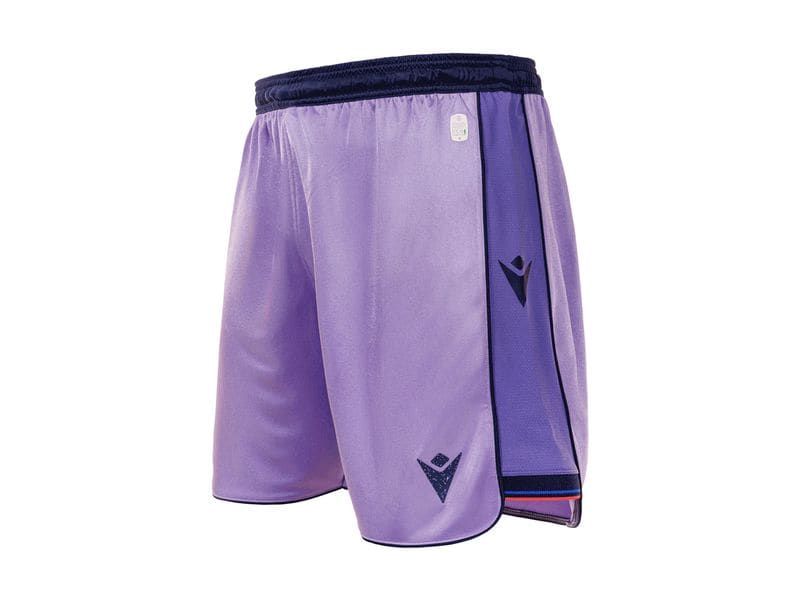 FC Basel Away Short 25/26 L, Lavendel Auswärtsshorts des FC Basel für die Saison 2025/26