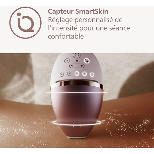 Epilation semi-définitive Philips Lumea série 9900, BRI950/02Epilateur à lumière pulsée sans-fil