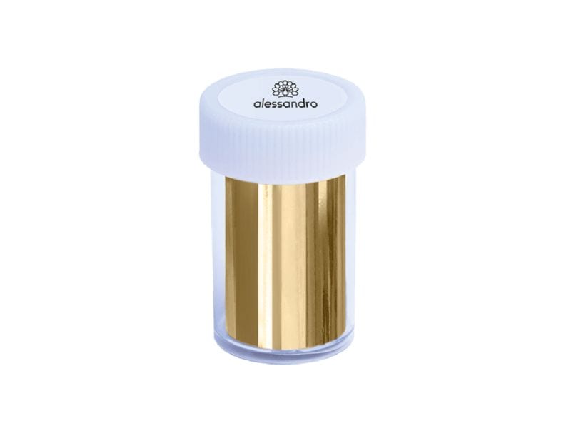 alessandro Striplac Transferfolie Gold gold Folie für Nageldesigns