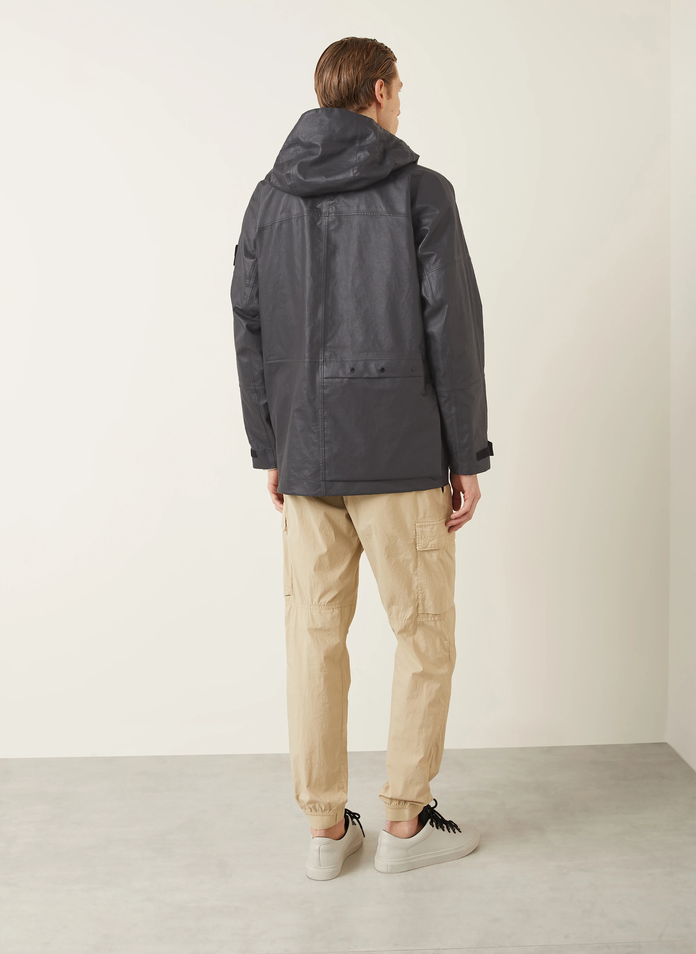 STONE ISLAND Lederjacke