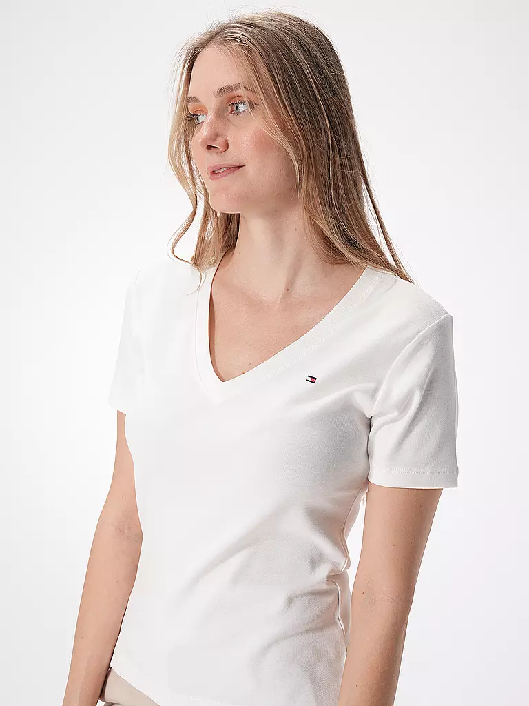 TOMMY HILFIGER T-Shirt weiss