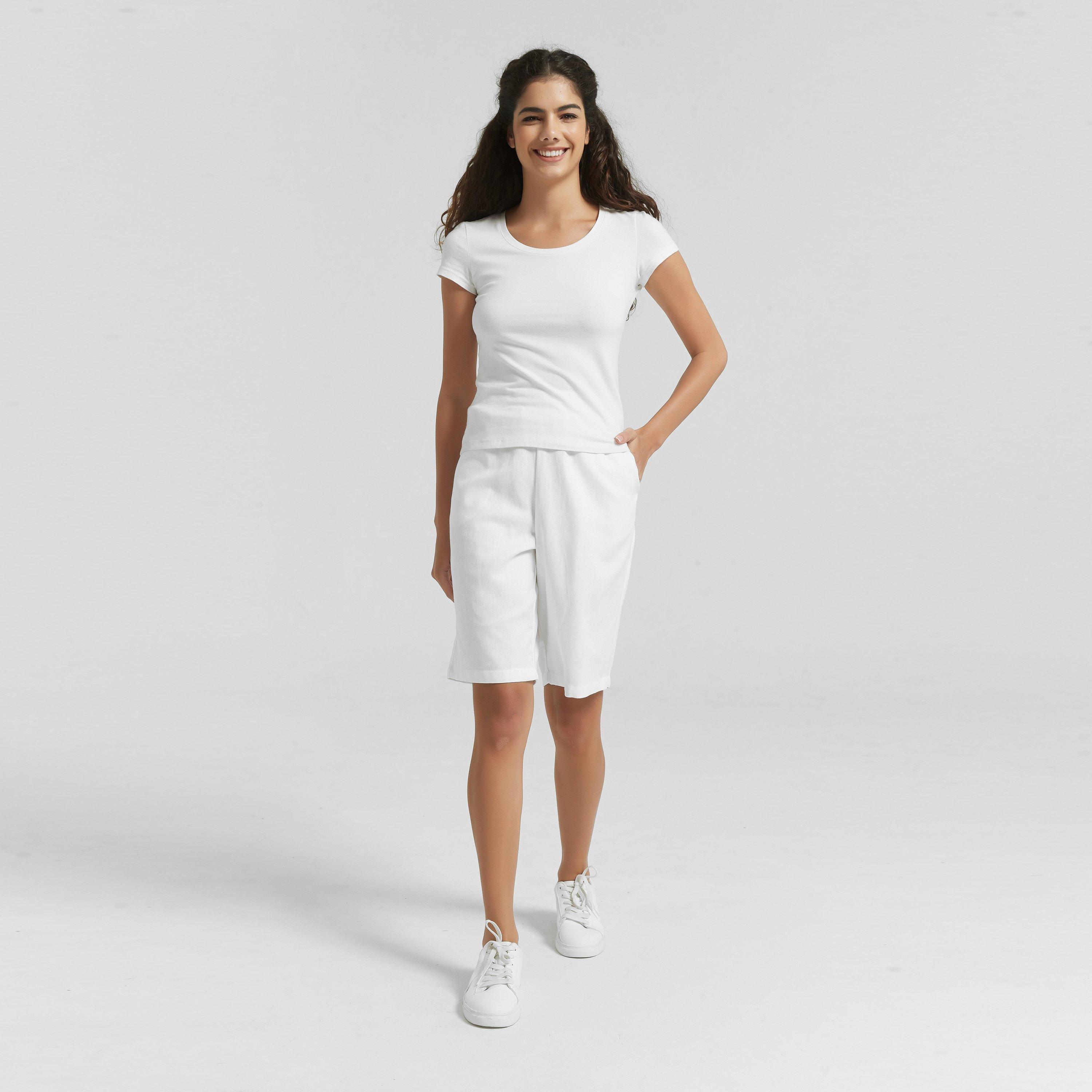 Be You Ladies Linen Shorts