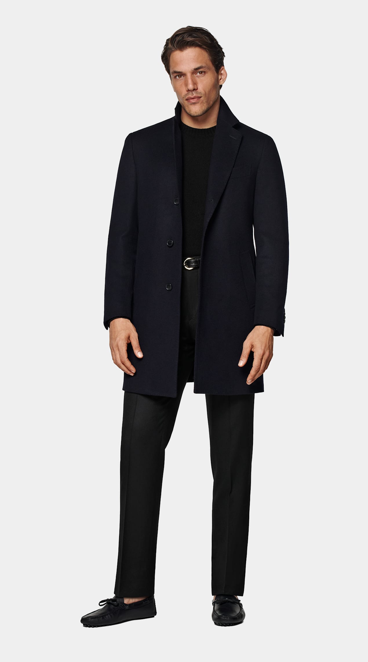 Manteau bleu marine