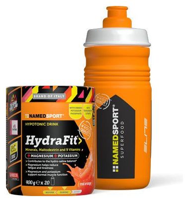 Boisson énergétique Hydrafit orange sanguine   bidon