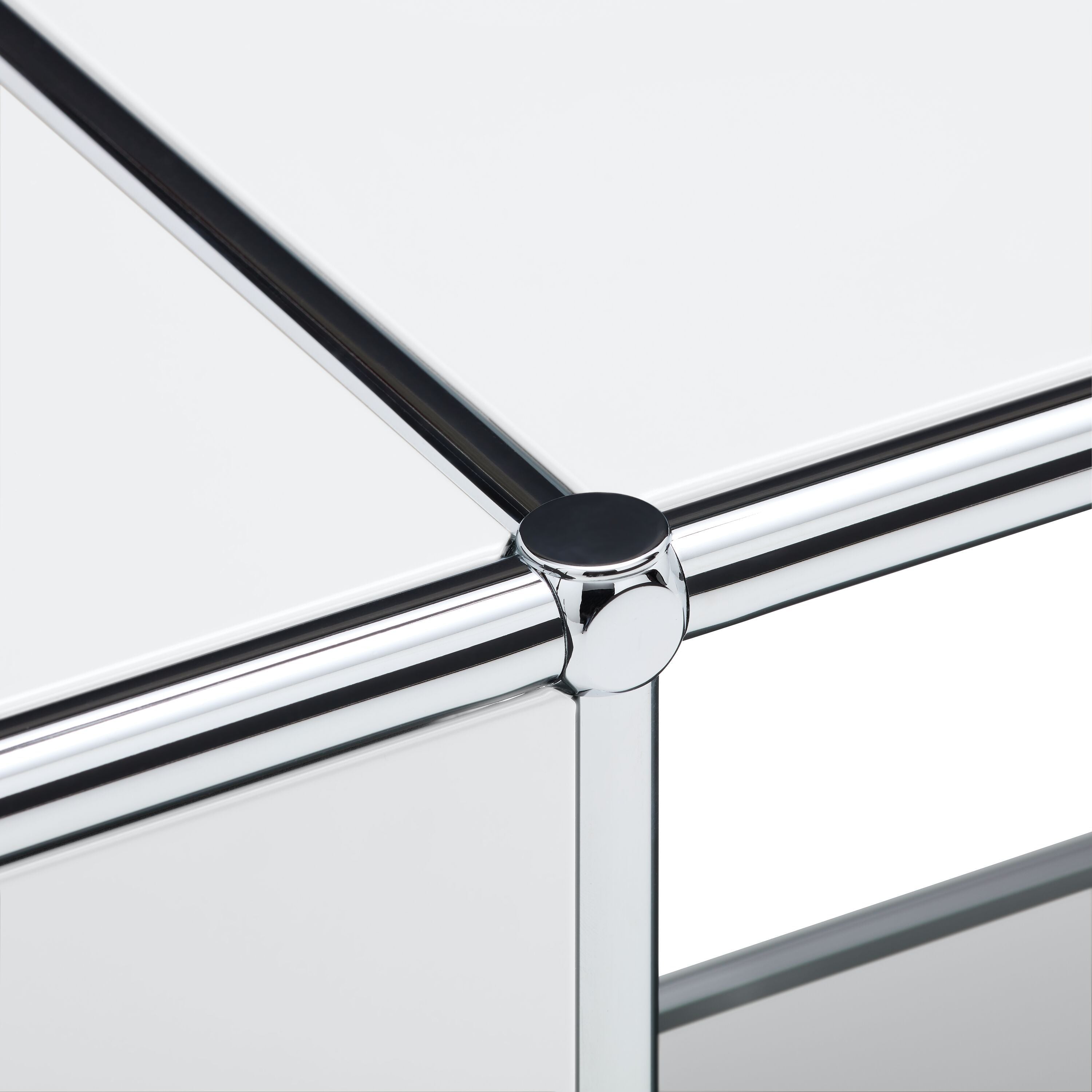 FLEXCUBE Beistelltisch - Weiss / B: 97.0 cm x T: 40.0 cm x H: 42.5 cm