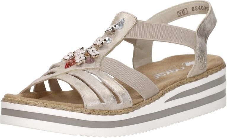 Rieker Sandaal V0245-60 Beige