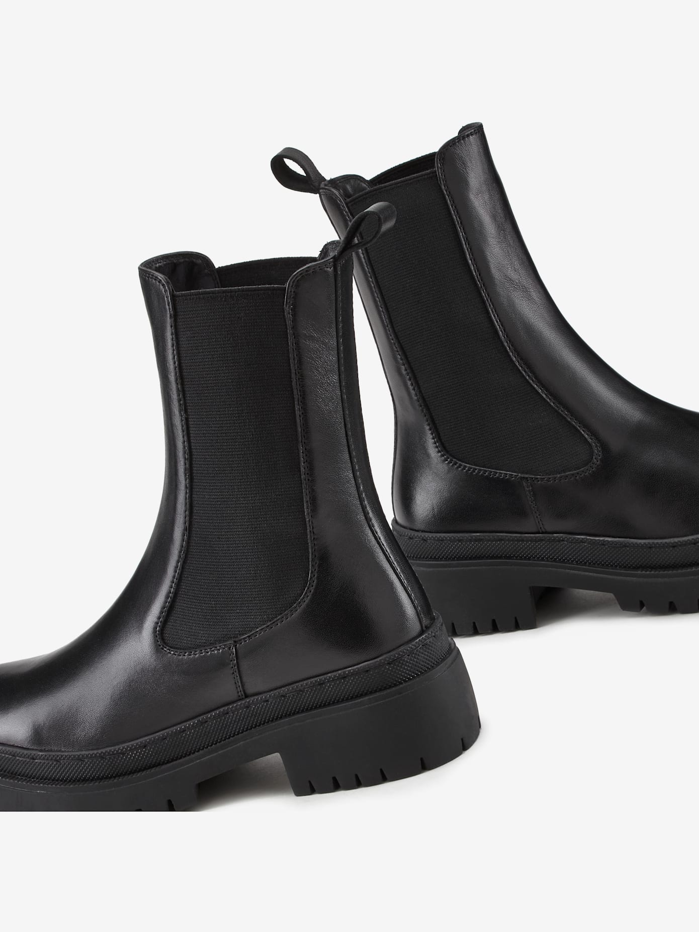Bottines chelsea bottines d'hiver en cuir de qualité